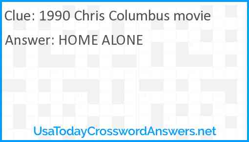 1990 Chris Columbus movie Answer