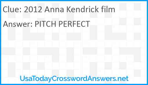 2012 Anna Kendrick film Answer