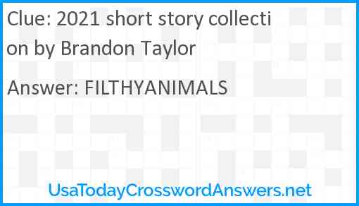 2021 short story collection by Brandon Taylor Answer