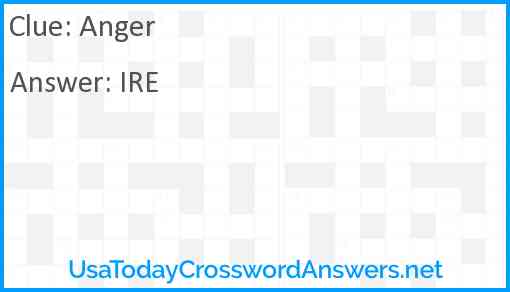 Anger Answer
