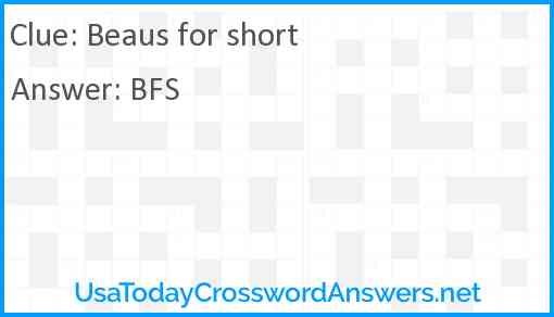 Beaus for short Answer