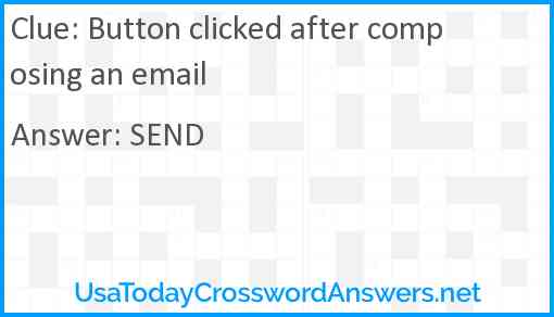 Button clicked after composing an email Answer