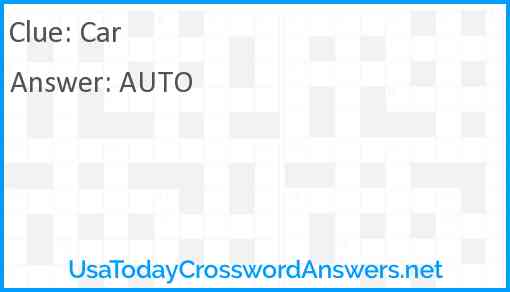 Car Answer