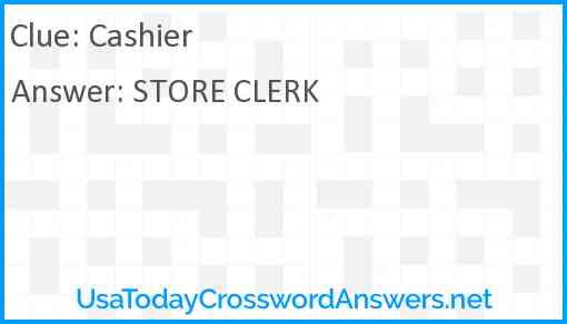 Cashier Answer