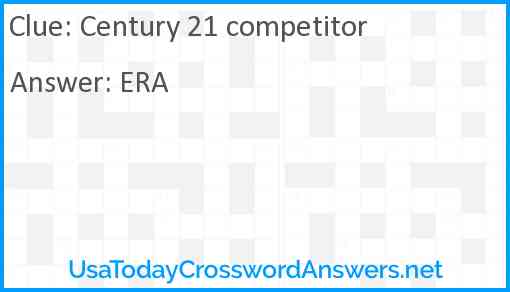 Century 21 competitor Answer