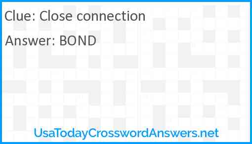 Close connection Answer