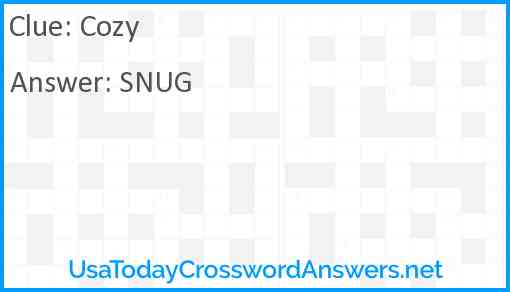 Cozy Answer