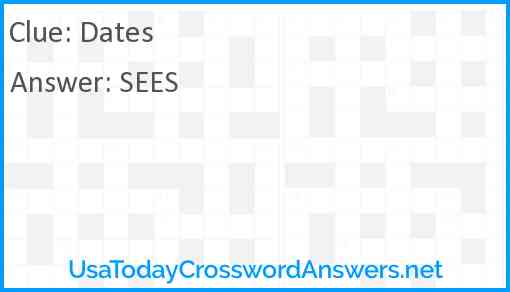 Dates Answer