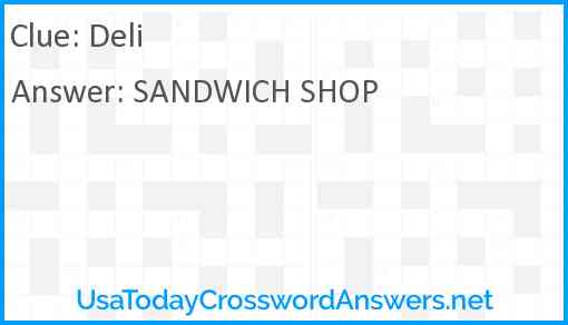 Deli Answer