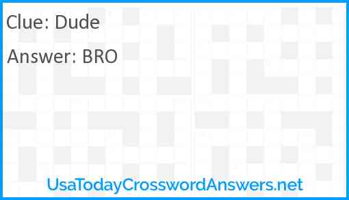 Dude Answer