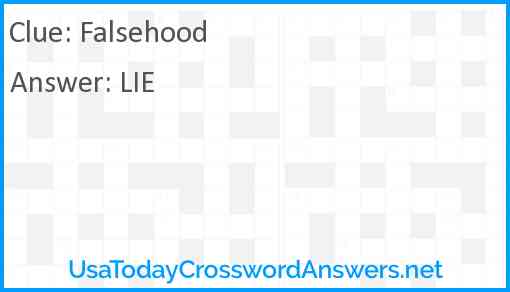 Falsehood Answer