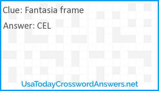 Fantasia frame Answer