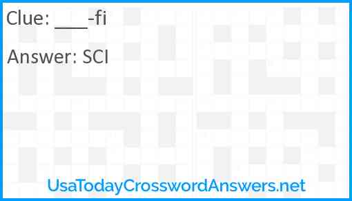 ___-fi Answer