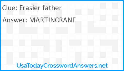 Frasier father Answer