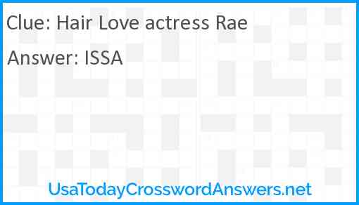 Hair Love actress Rae Answer