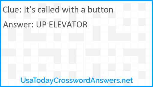 It's called with a button Answer