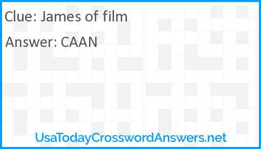 James of film Answer