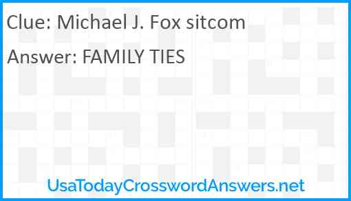 Michael J. Fox sitcom Answer