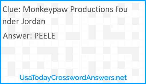 Monkeypaw Productions founder Jordan Answer