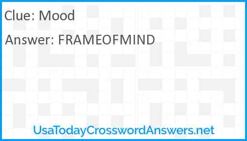 Mood Answer
