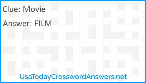 Movie ____ Answer