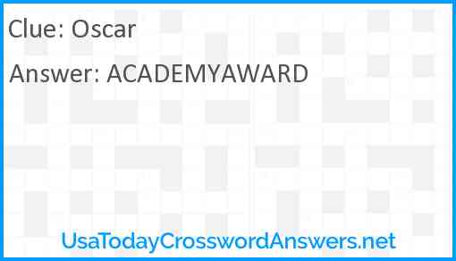 Oscar Answer