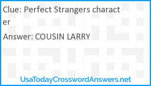 Perfect Strangers character Answer
