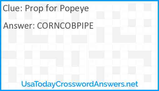 Prop for Popeye Answer
