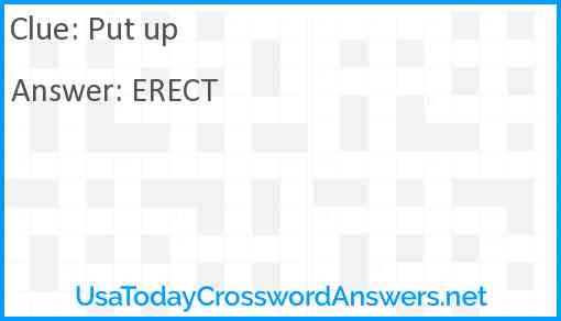 Put up Answer