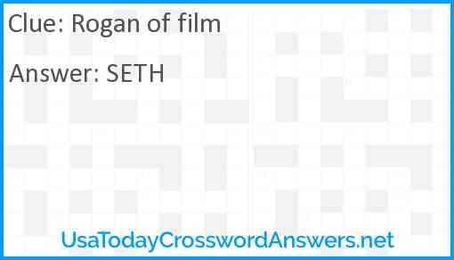 Rogan of film Answer