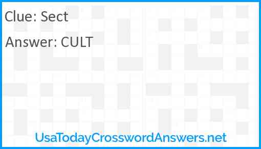 Sect Answer