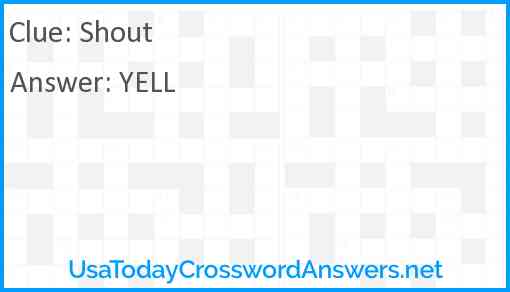 Shout Answer