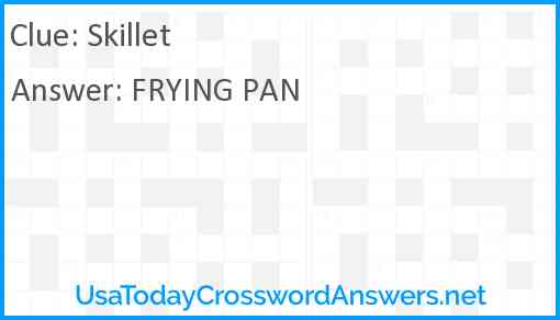 Skillet Answer