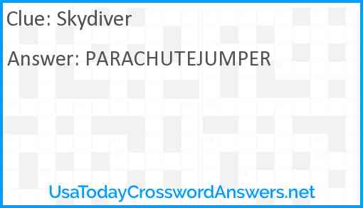 Skydiver Answer