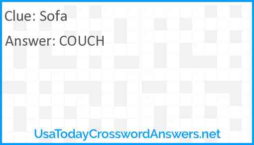 Sofa Answer