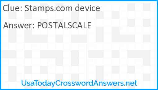 Stamps.com device Answer