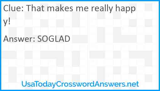 That makes me really happy! Answer