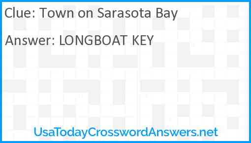 Town on Sarasota Bay Answer