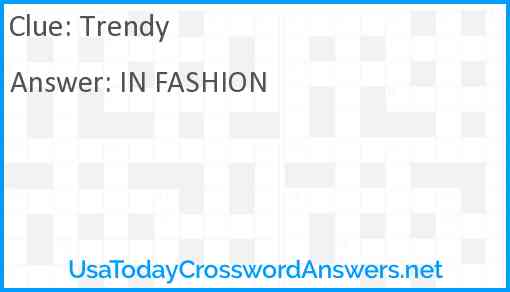 Trendy Answer
