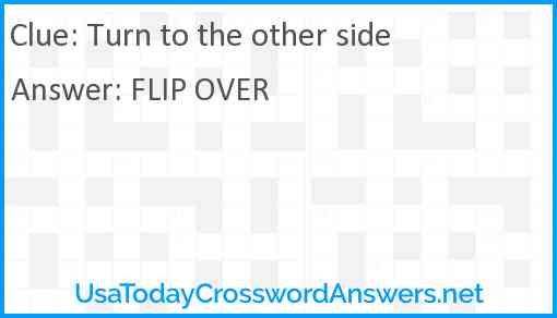 Turn to the other side Answer
