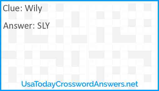 Wily Answer