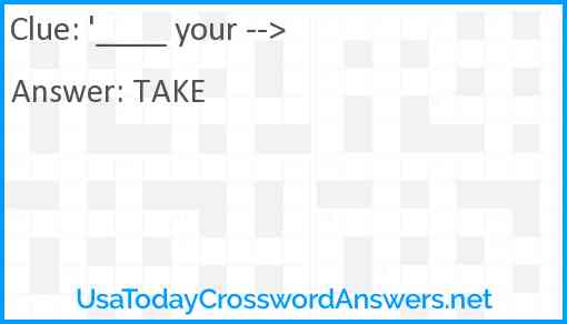 '____ your --> Answer