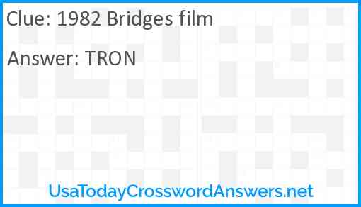 1982 Bridges film Answer