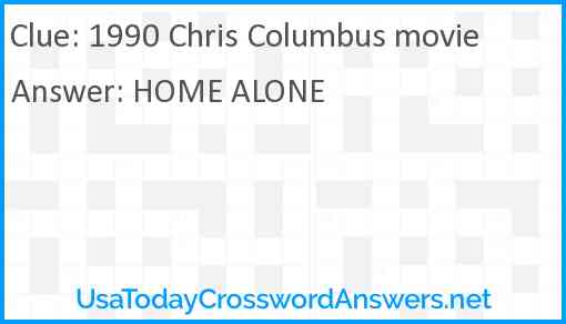 1990 Chris Columbus movie Answer