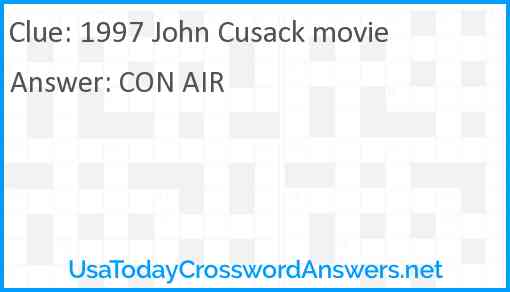 1997 John Cusack movie Answer