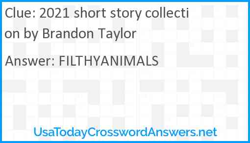 2021 short story collection by Brandon Taylor Answer