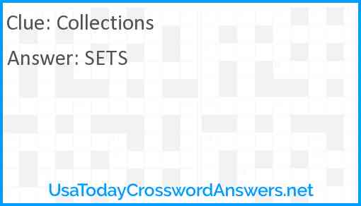 Collections Answer