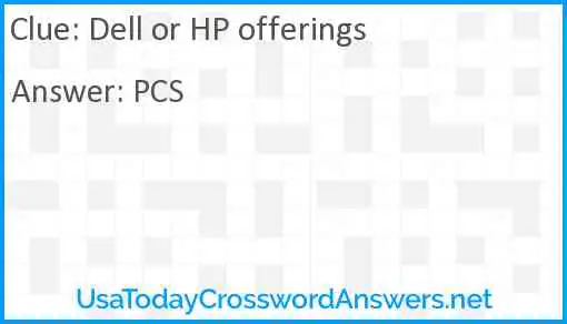 Dell or HP offerings Answer