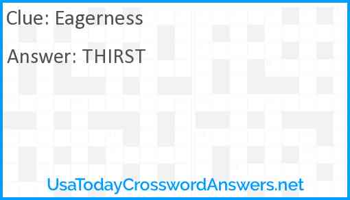 Eagerness Answer