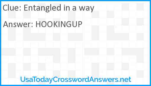 Entangled in a way Answer